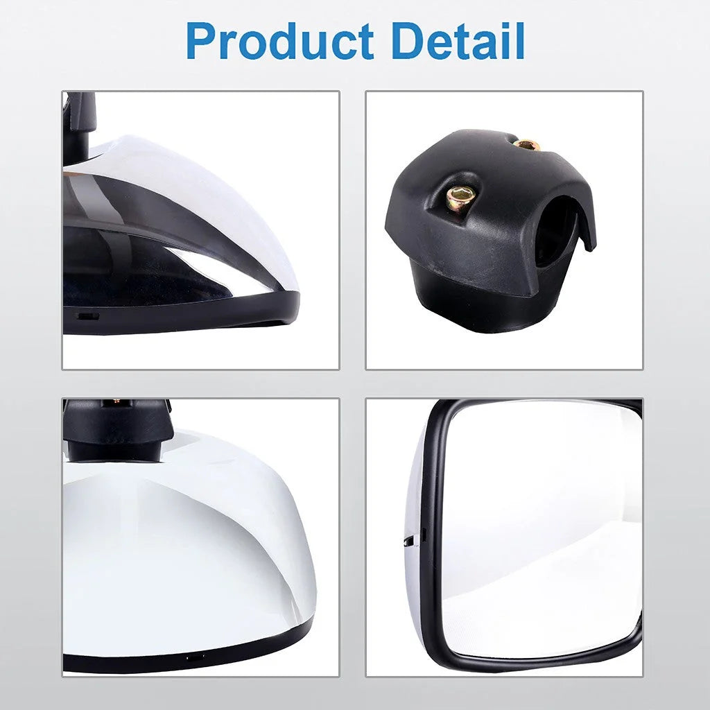 2Pcs For 2010-2016 Freightliner M2 Columbia Wide Angle Mirrors Heated KOEEP [4]