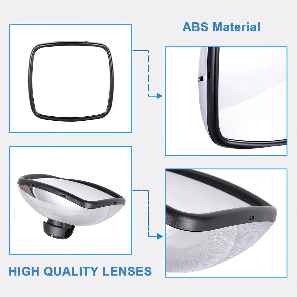2Pcs For 2010-2016 Freightliner M2 Columbia Wide Angle Mirrors Heated KOEEP [6]