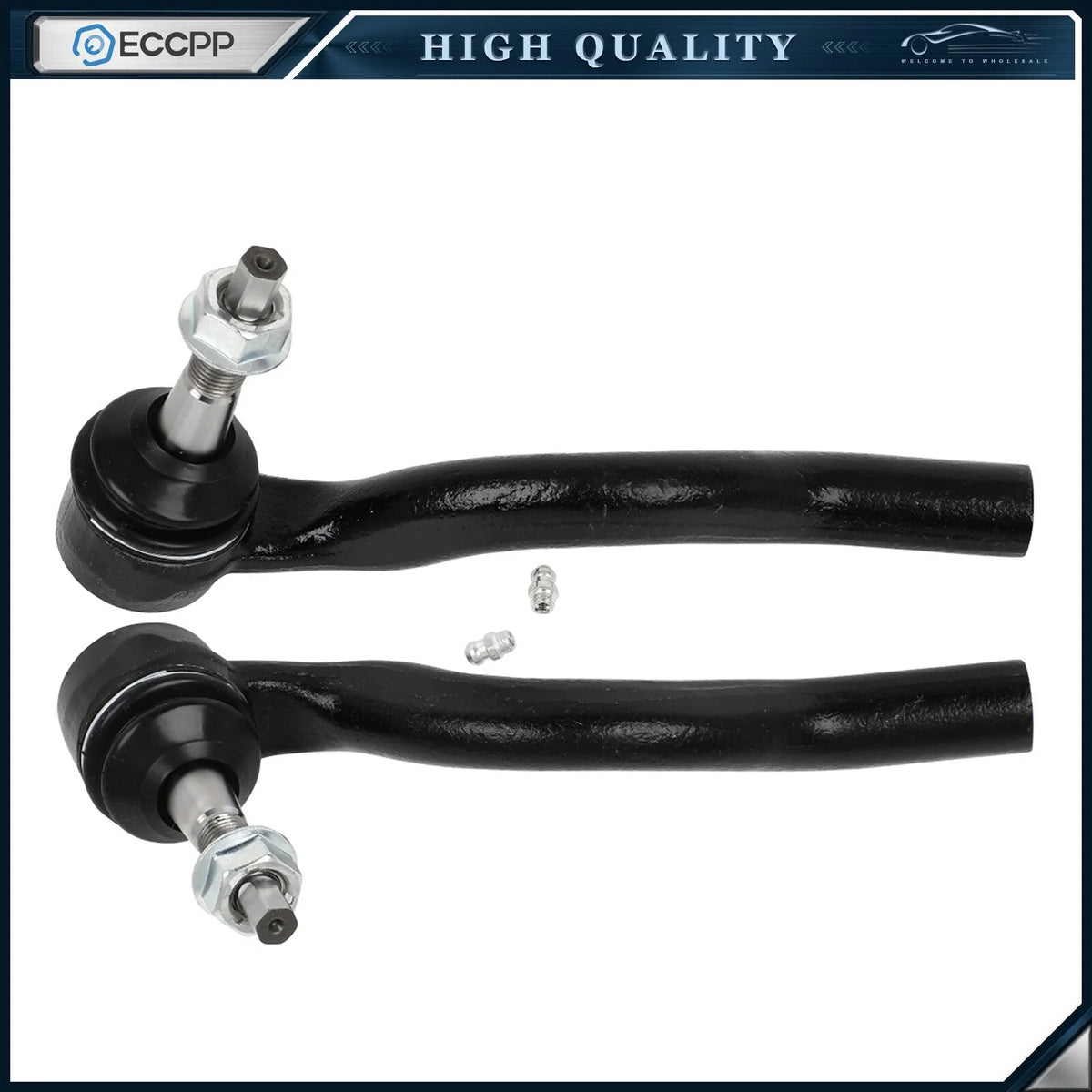 2Pcs Front Outer Tie Rod End Link Steering Kit For 2016-2021 Jeep Grand Cherokee KOEEP [1]