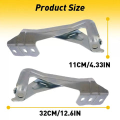 2Pcs Hood Lock Latch & Driver Passenger Side For Ford Fusion 2013 2014 2015-2020 6B93BC-57 [2]