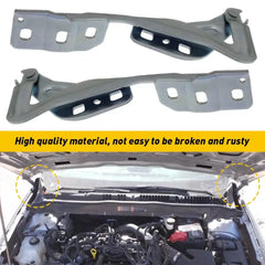 2Pcs Hood Lock Latch & Driver Passenger Side For Ford Fusion 2013 2014 2015-2020 6B93BC-57 [3]
