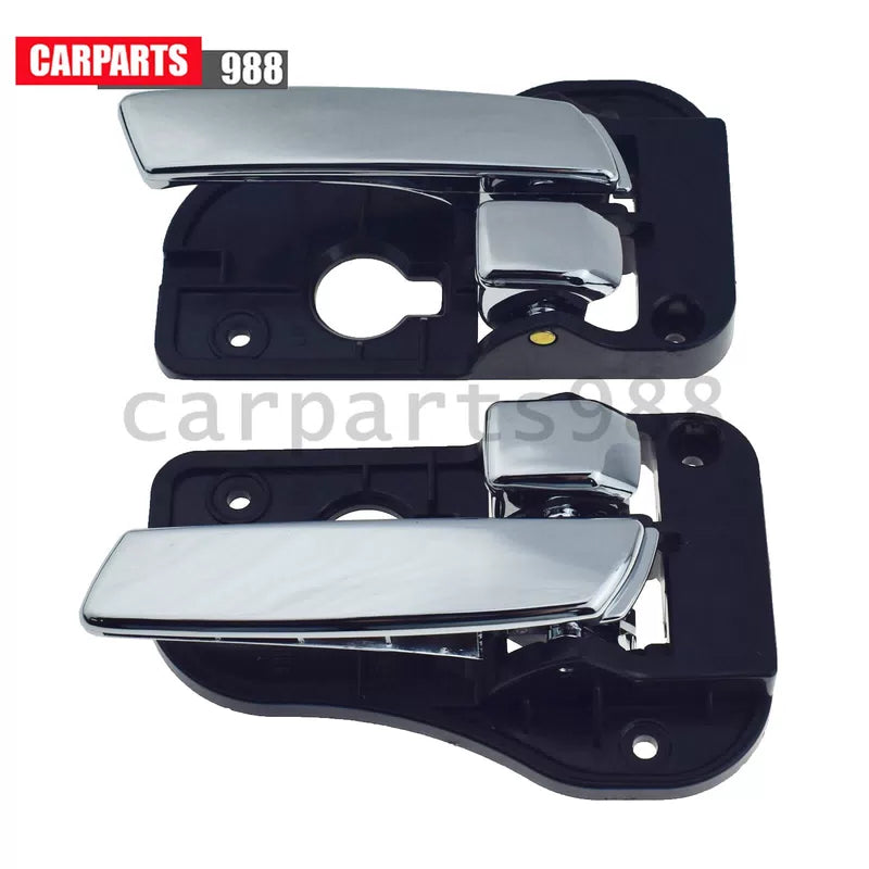 2Pcs Interior Door Handle Left Right For 2007-12 Kia Rondo 826101D000 826201D000 6B93BC-57 [1]