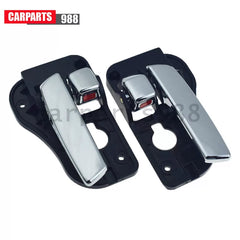 2Pcs Interior Door Handle Left Right For 2007-12 Kia Rondo 826101D000 826201D000 6B93BC-57 [4]