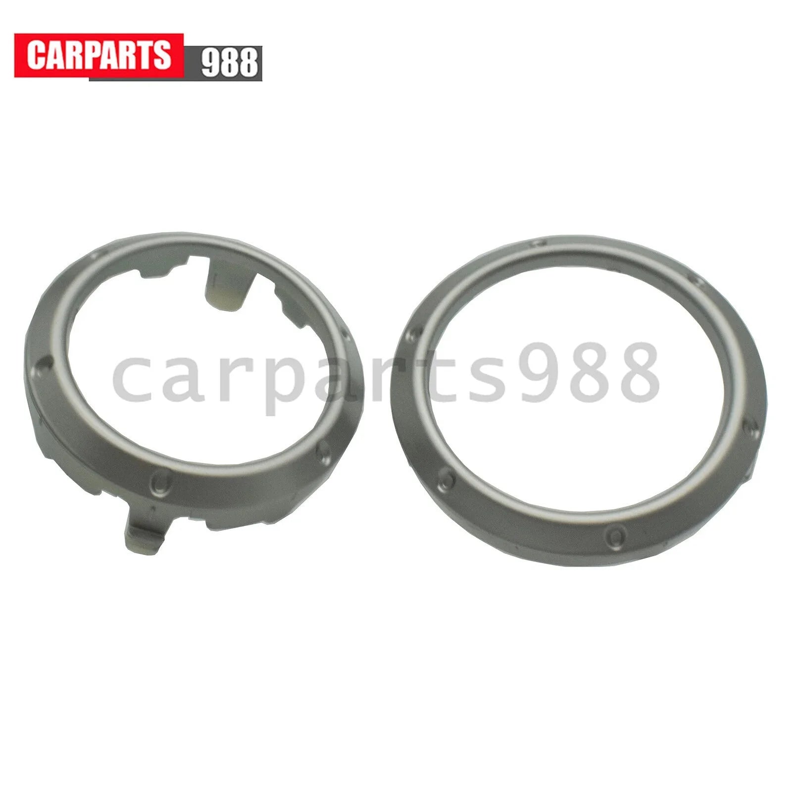 2Pcs Left Right Fog Light Trim Bezel For 2004-2007 Toyota Highlander 8148348010 6B93BC-57 [3]