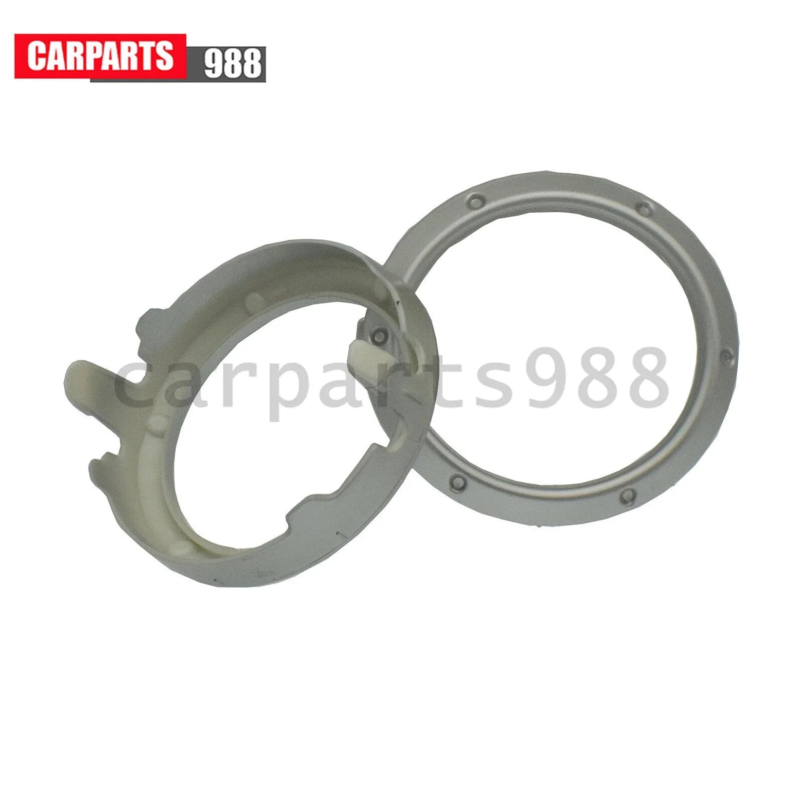 2Pcs Left Right Fog Light Trim Bezel For 2004-2007 Toyota Highlander 8148348010 6B93BC-57 [5]