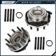 2Pcs Wheel Hub Bearings Front RWD For 2011-2016 Ford F450 F550 Super Duty 10 Lug KOEEP [1]