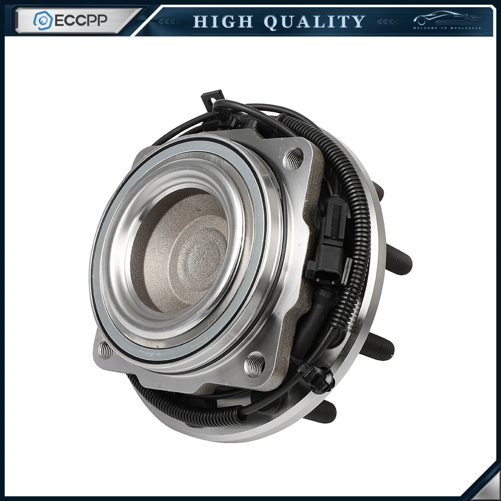 2Pcs Wheel Hub Bearings Front RWD For 2011-2016 Ford F450 F550 Super Duty 10 Lug KOEEP [4]