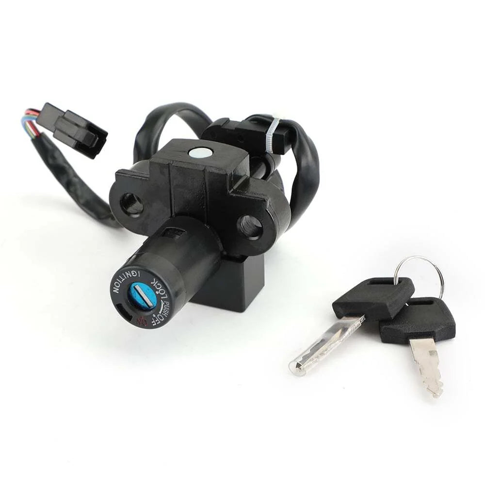 2Pin Ignition Switch with Keys for Honda XR650 XR650L 1993-2023 XR250L 1991-1996 6B93BC-57 [10]