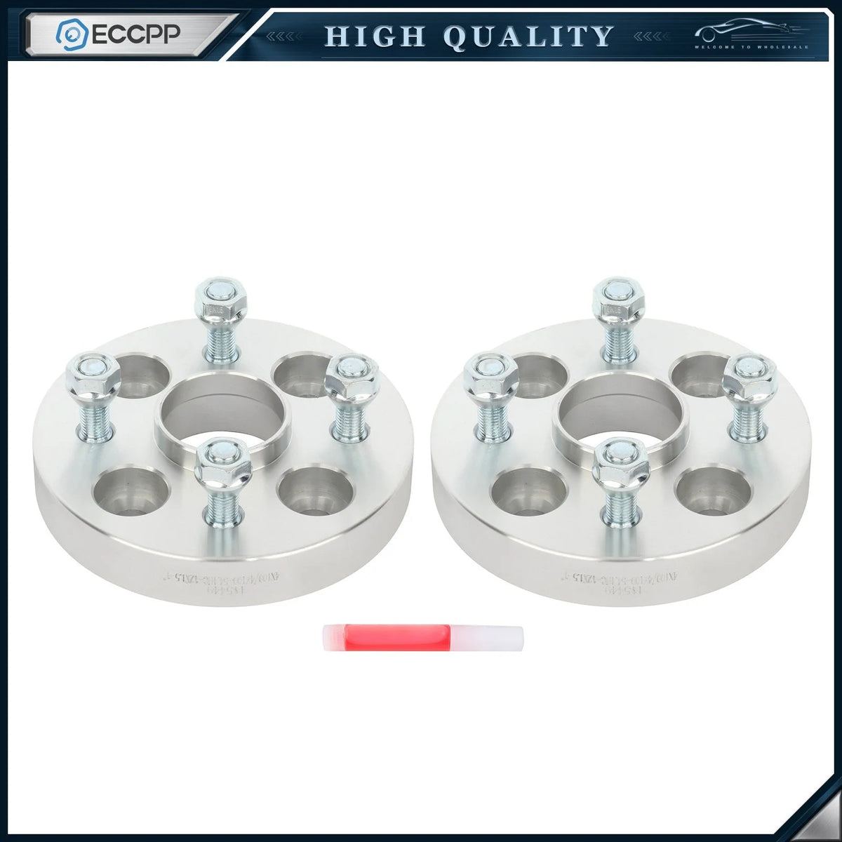 2X 1 inch Hubcentric Wheel Spacers 4x100 12x1.5 For Mazda MX-5 Miata Ford Escort 6B93BC-57 [1]