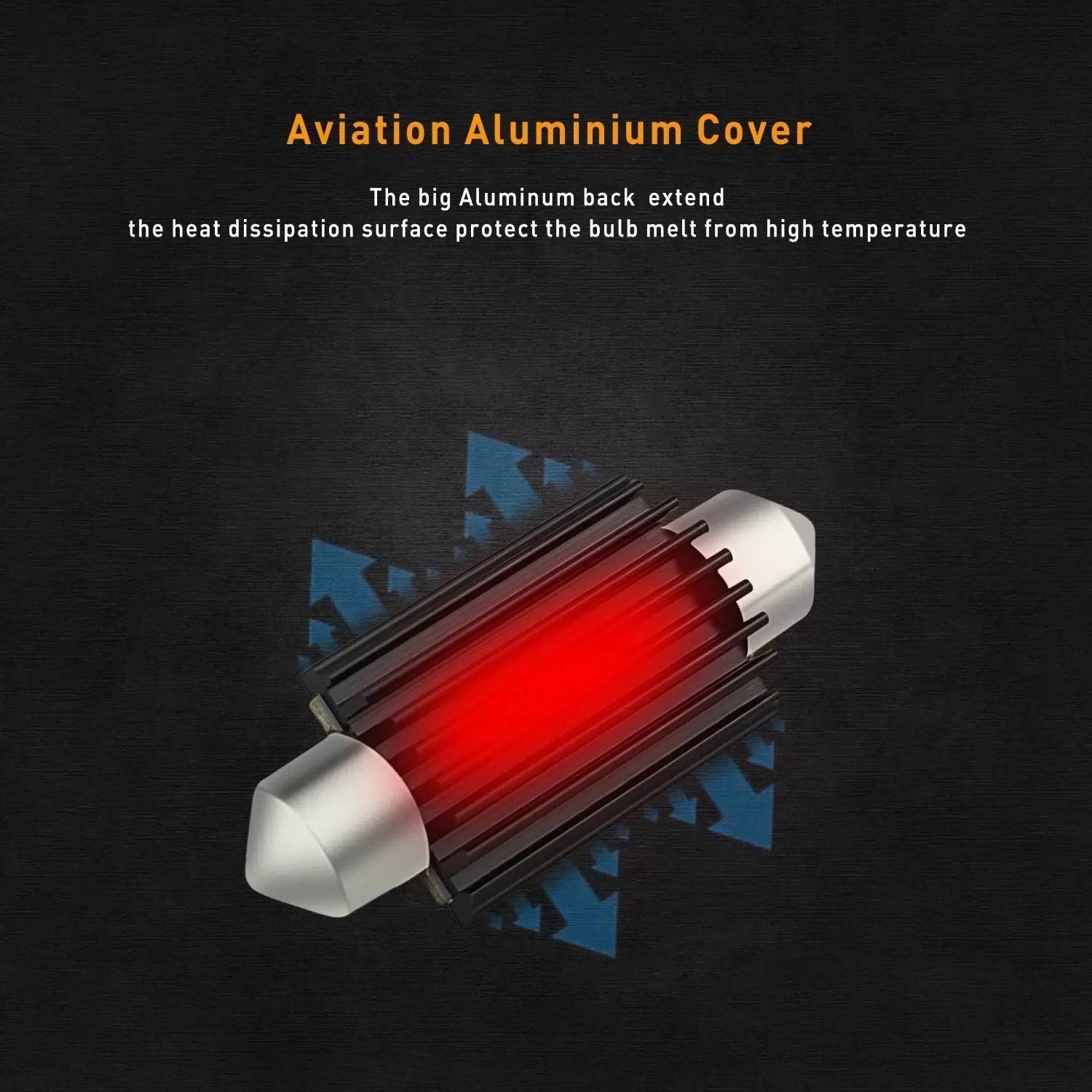 2X AUXITO 578 212-2 41MM Super White LED Interior Dome Map Light Bulbs For Ford AUXITO [3]