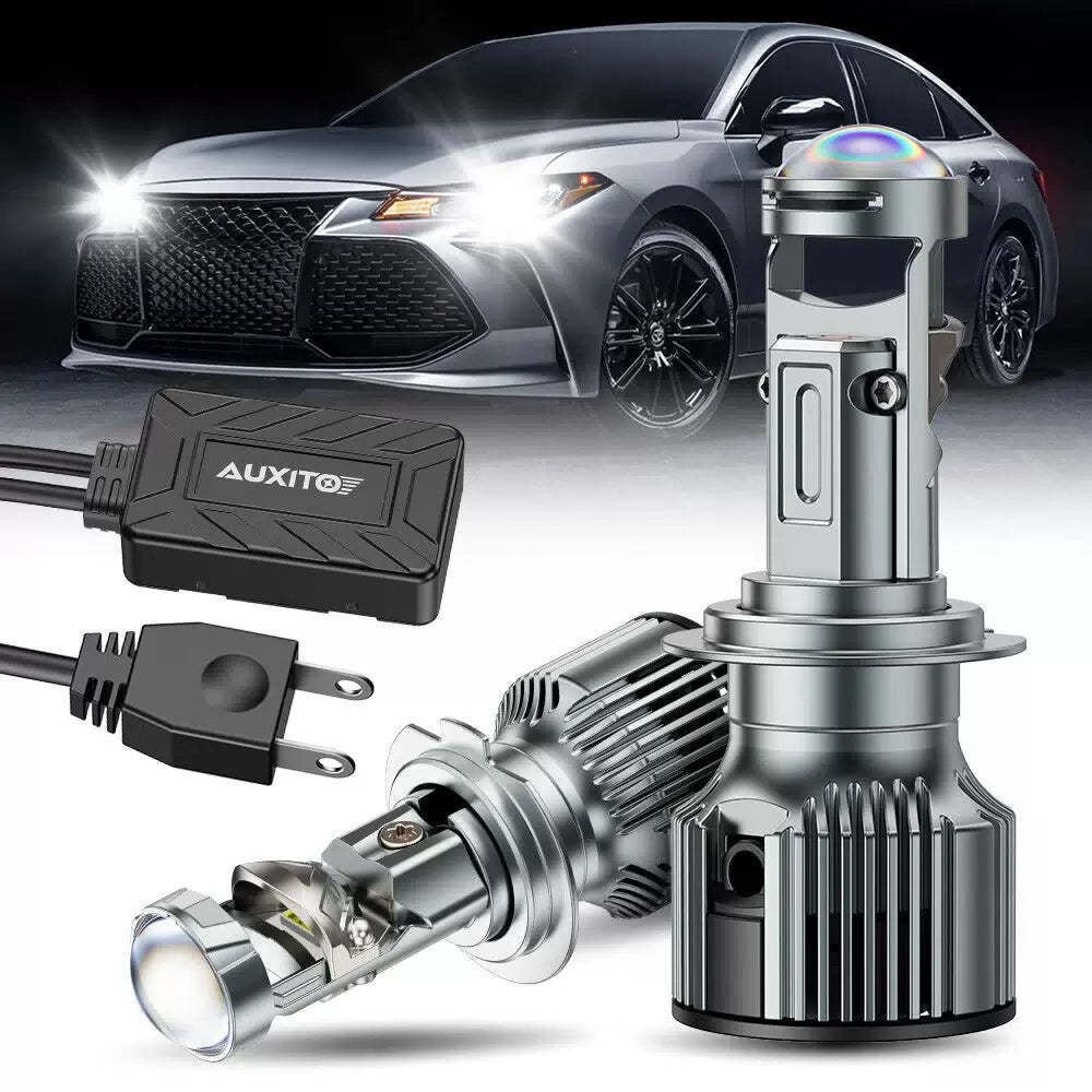 2X AUXITO H7 White LED Headlight Bulb High/Low Beam Fog kit 6500K Y19 EOA AUXITO [8]