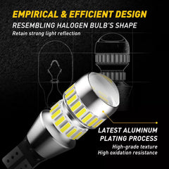 2X AUXITO LED Reverse Backup Light Bulb T15 912 921 Extremely Bright White 6000K AUXITO [4]