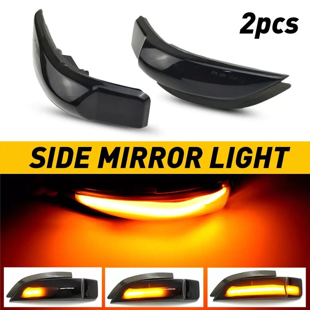 2X Amber LED Side Mirror Turn Signal Puddle Light For Toyota Avalon 2013-2018 EA 6B93BC-57 [10]