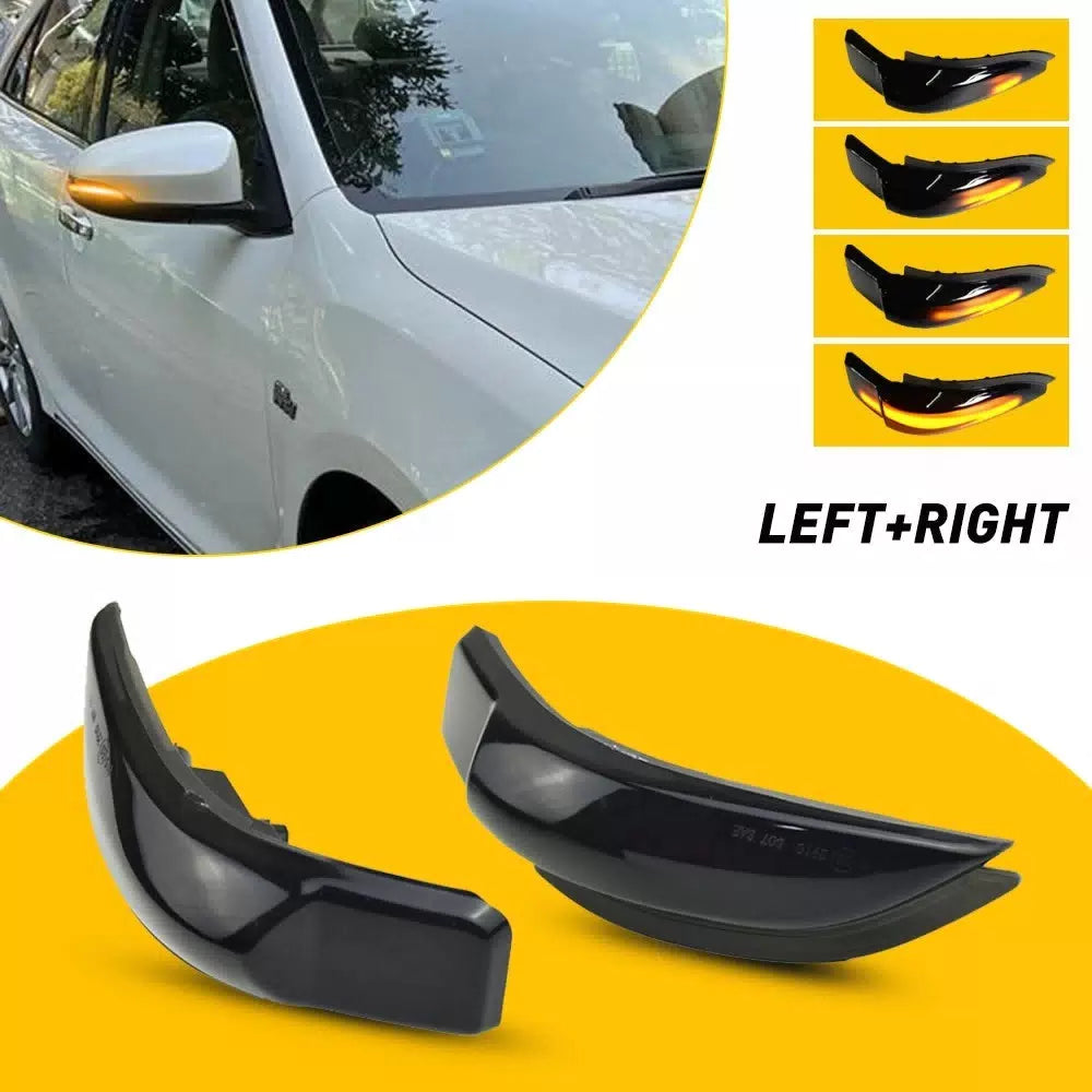 2X Amber LED Side Mirror Turn Signal Puddle Light For Toyota Avalon 2013-2018 EA 6B93BC-57 [11]