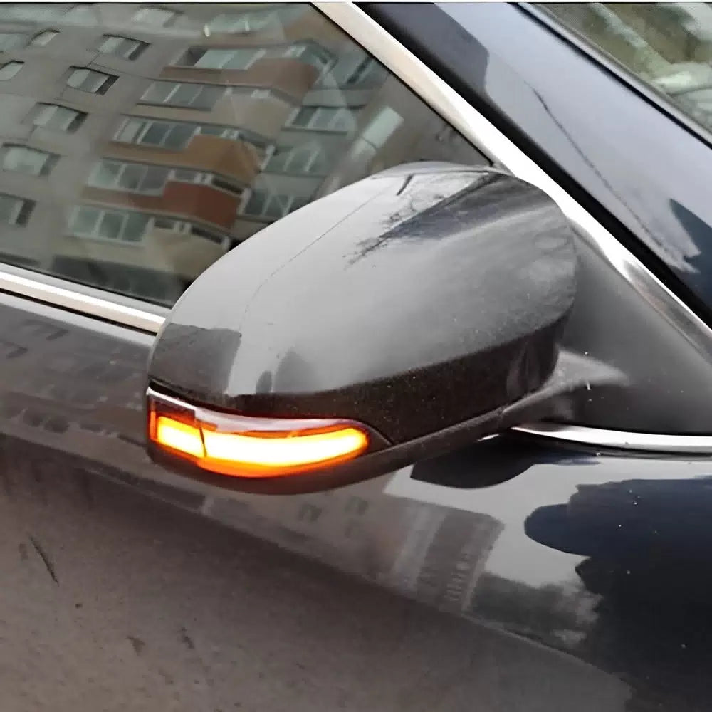 2X Amber LED Side Mirror Turn Signal Puddle Light For Toyota Avalon 2013-2018 EA 6B93BC-57 [8]