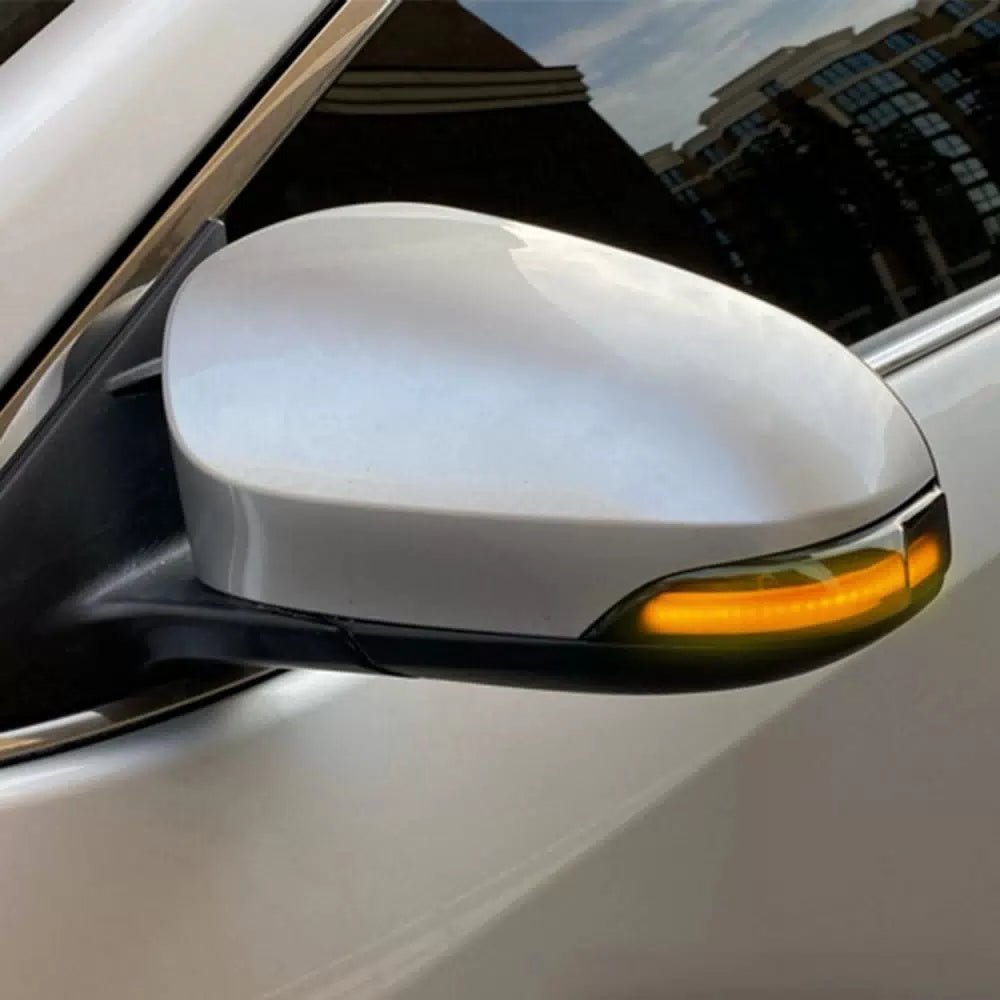 2X Amber LED Side Mirror Turn Signal Puddle Light For Toyota Avalon 2013-2018 EA 6B93BC-57 [9]