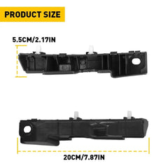 2X Bumper Bracket For 2011-2015 Hyundai Sonata Front Driver and Passenger Side 6B93BC-57 [2]