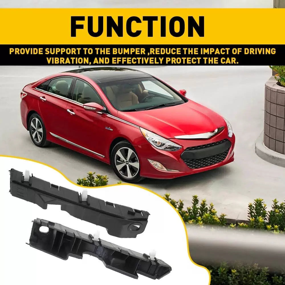 2X Bumper Bracket For 2011-2015 Hyundai Sonata Front Driver and Passenger Side 6B93BC-57 [4]