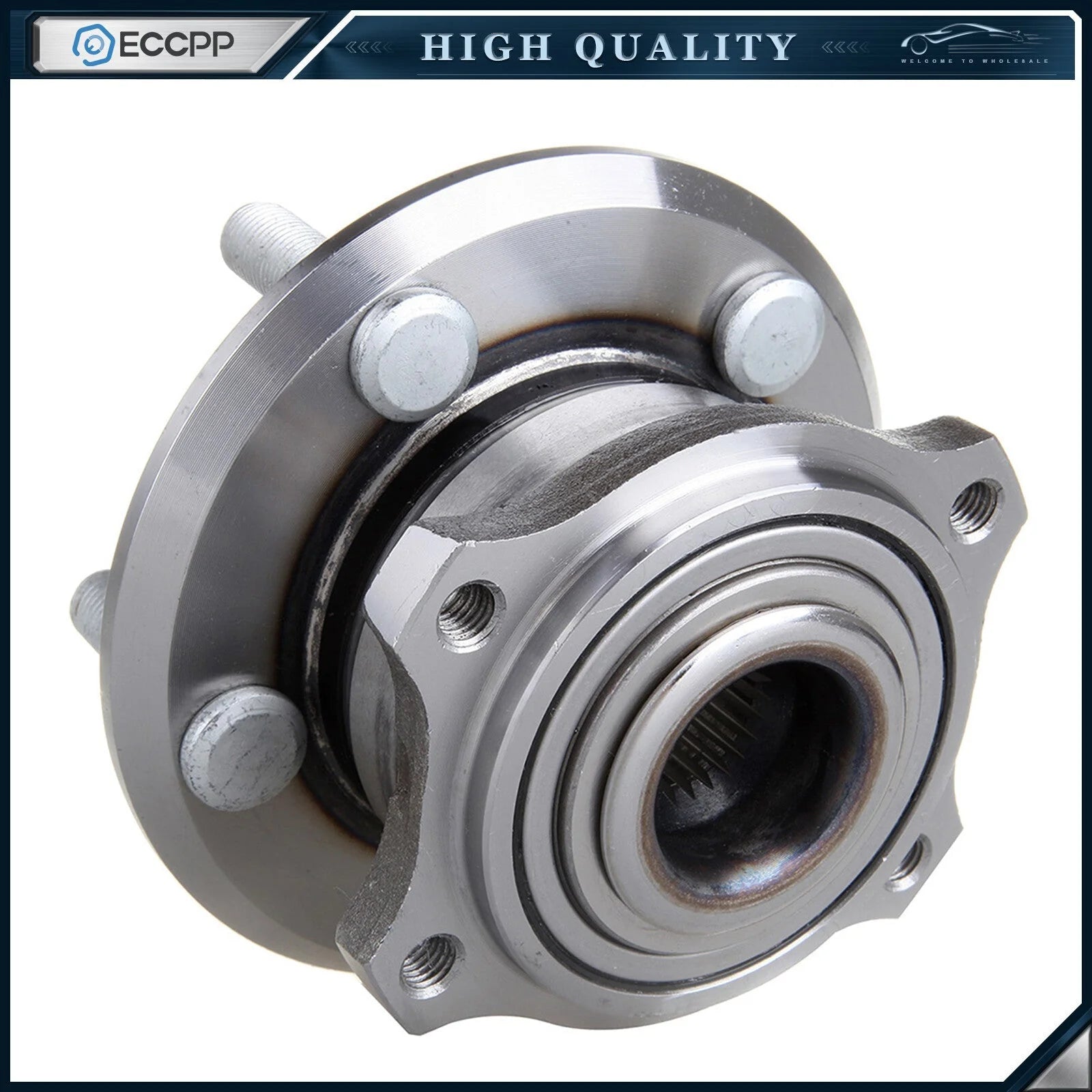 2X CV Axles + 2X Wheel Hub Bearings Front For Dodge Charger Challenger AWD Only KOEEP [5]