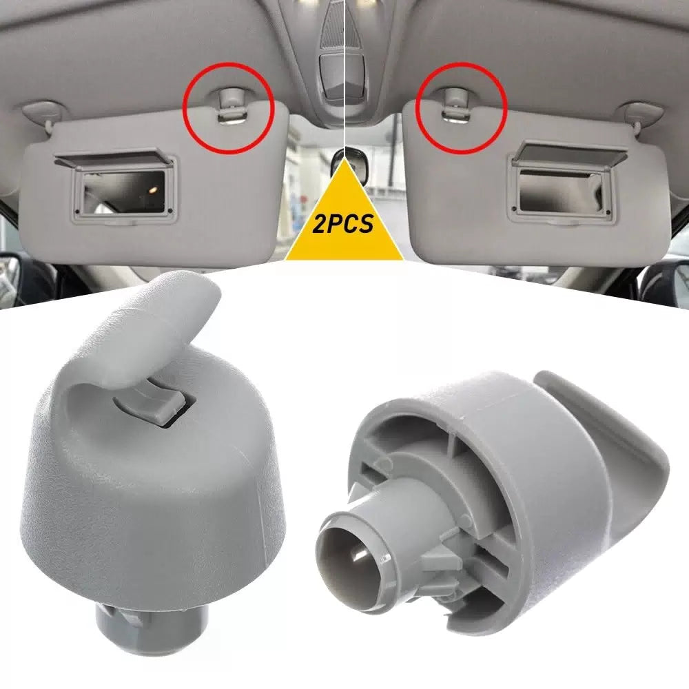 2X FOR NISSAN ALTIMA,MURANO,PATHFINDER,MAXIMA DRIVER OR PASSENGER SUN VISOR CLIP 6B93BC-57 [8]