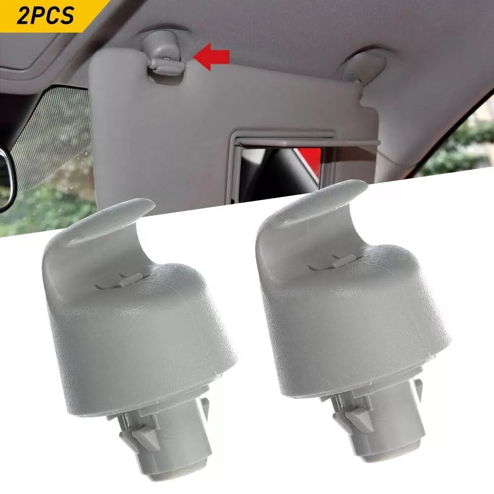 2X FOR NISSAN ALTIMA,MURANO,PATHFINDER,MAXIMA DRIVER OR PASSENGER SUN VISOR CLIP 6B93BC-57 [9]