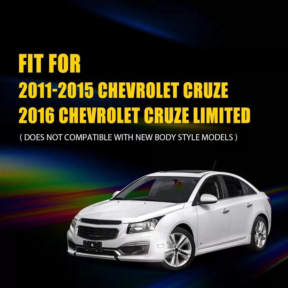 2X For 2011-2015 Chevrolet Cruze LED Front White Side Marker Lights Clear Lens A 6B93BC-57 [10]