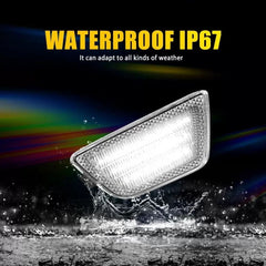 2X For 2011-2015 Chevrolet Cruze LED Front White Side Marker Lights Clear Lens A 6B93BC-57 [4]