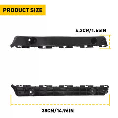 2X For 2011-2020 Toyota Sienna Front Bumper Retainer Brackets Left Right Side 6B93BC-57 [2]