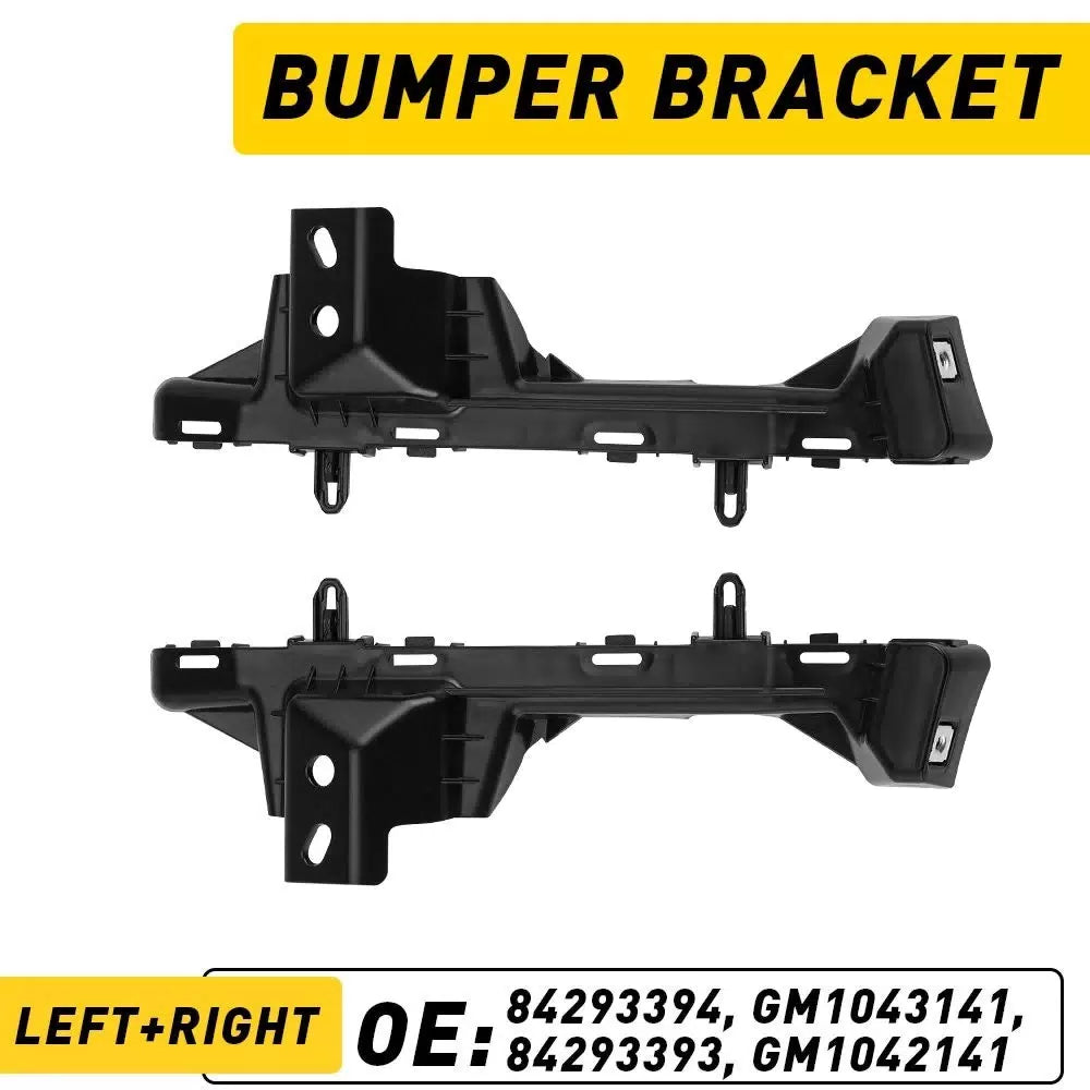 2X For 2018-2022 Chevy Equinox Left Right Front Side Bumper Support Brackets EOA 6B93BC-57 [1]