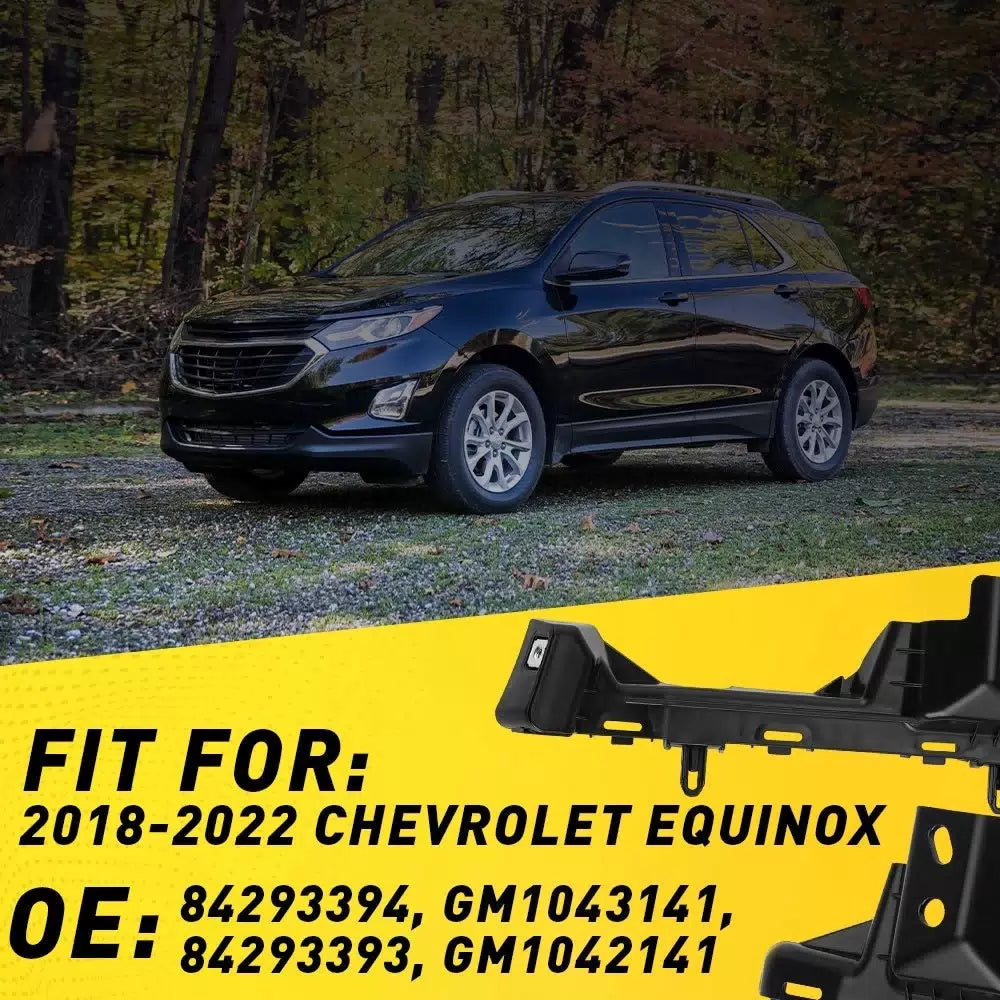2X For 2018-2022 Chevy Equinox Left Right Front Side Bumper Support Brackets EOA 6B93BC-57 [4]
