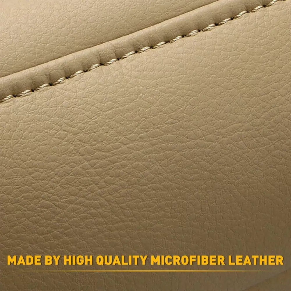 2X For Lexus RX 300 330 350 Beige 2003-09 Leather Seat Armrest Cover Durable EOA 6B93BC-57 [4]