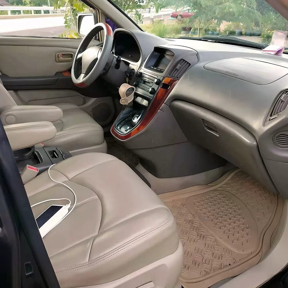 2X For Lexus RX 300 330 350 Beige 2003-09 Leather Seat Armrest Cover Durable EOA 6B93BC-57 [8]