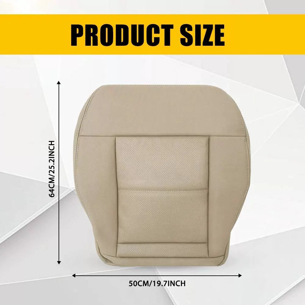 2X For Mercedes Benz E350 E550 2010-2014 Driver Bottom Leather Seat Cover Tan EA 6B93BC-57 [10]
