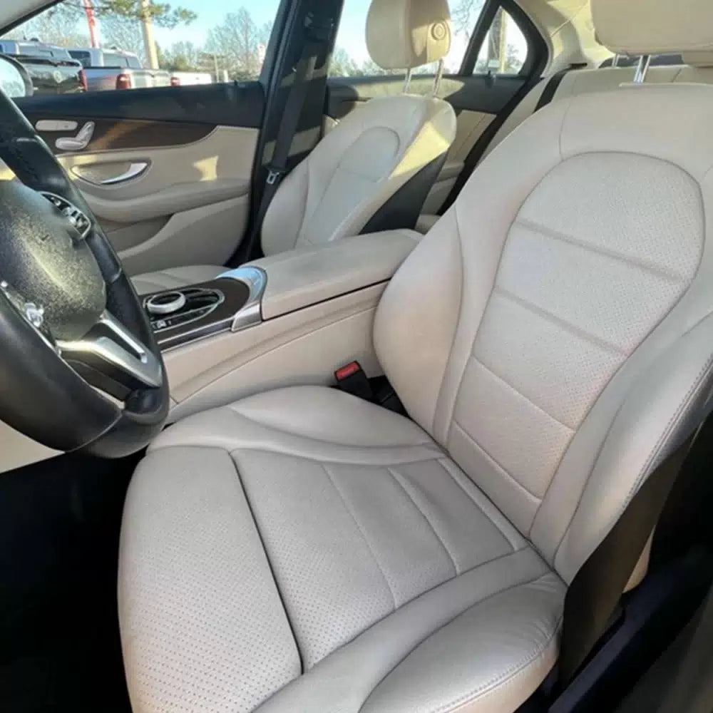 2X For Mercedes Benz E350 E550 2010-2014 Driver Bottom Leather Seat Cover Tan EA 6B93BC-57 [7]
