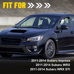 2X For Subaru Impreza WRX STi 2011 2012 2013 2014 Front Tow Hitch Bumper Cover A 6B93BC-57 [3]