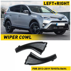 2X Front Window Wiper Side Cowl Extension Cover For Toyota RAV4 2013-2018 EOA 6B93BC-57 [1]