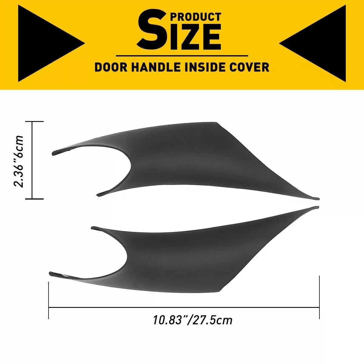 2X Inner Door Handle Inside Cover Case Protect For BMW 3/4 Series F30 F35 F34 EA 6B93BC-57 [3]
