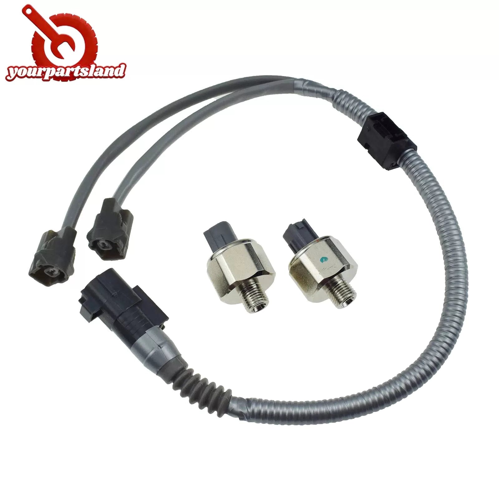 2X Knock Sensor w/ Harness For Toyota Avalon Camry Lexus RX300 ES300 89615-12090 6B93BC-57 [3]