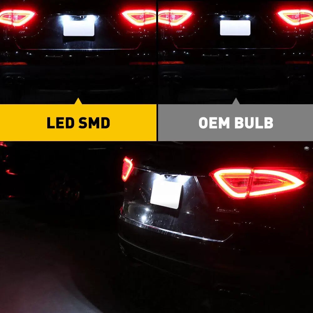 2X License For Plate LED Light 500 2013-19 Dodge Fiat Viper Grand Jeep Cherokee 6B93BC-57 [2]