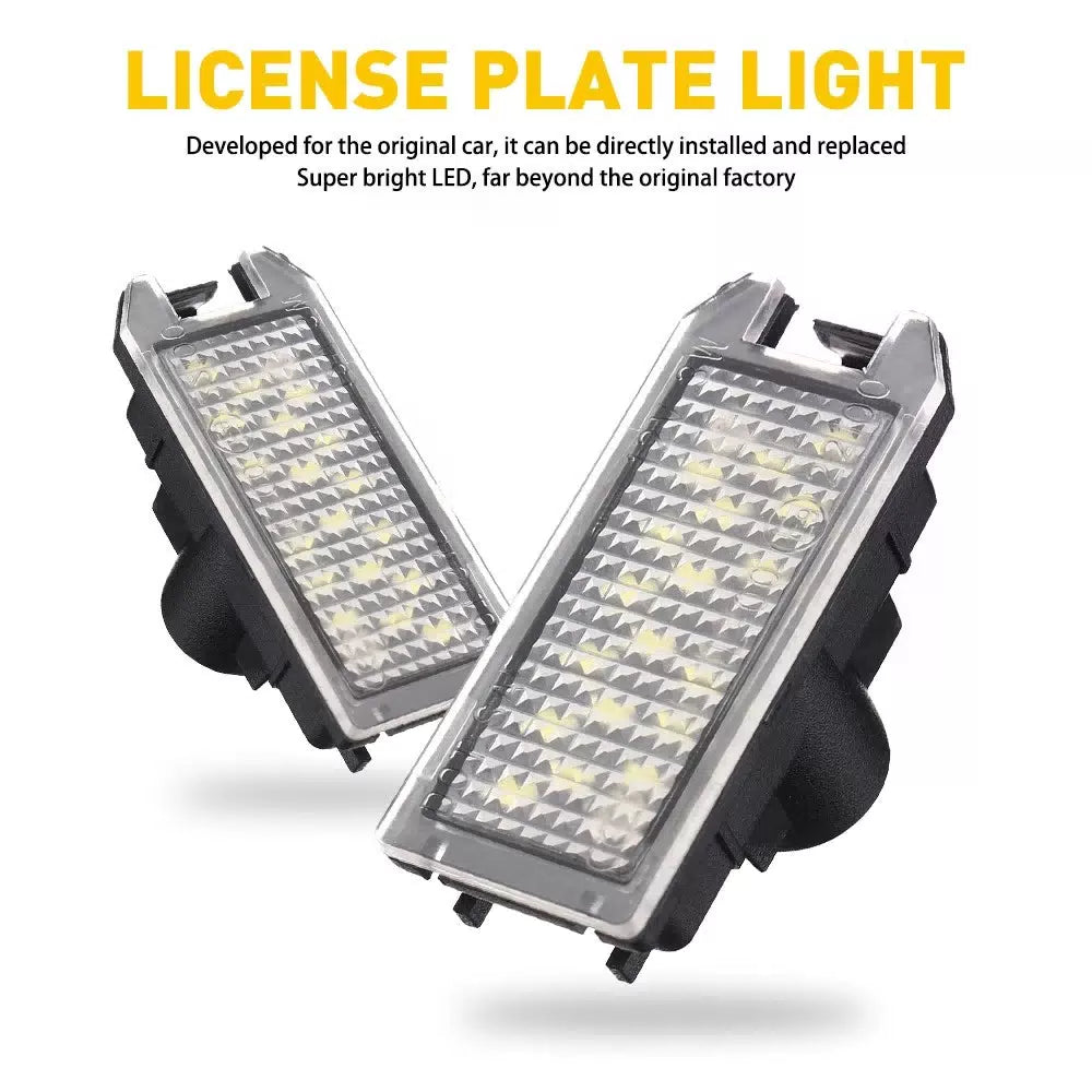 2X License For Plate LED Light 500 2013-19 Dodge Fiat Viper Grand Jeep Cherokee 6B93BC-57 [5]