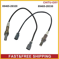 2X Oxygen Sensor 89465-28330 89465-28320 For Toyota Estima ACR30/40 2AZFE 00-06 6B93BC-57 [1]