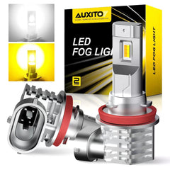 2X Switchback H11 H16 H8 LED Fog Light Bulbs Dual Color Yellow White Canbus EA 6B93BC-57 [2]