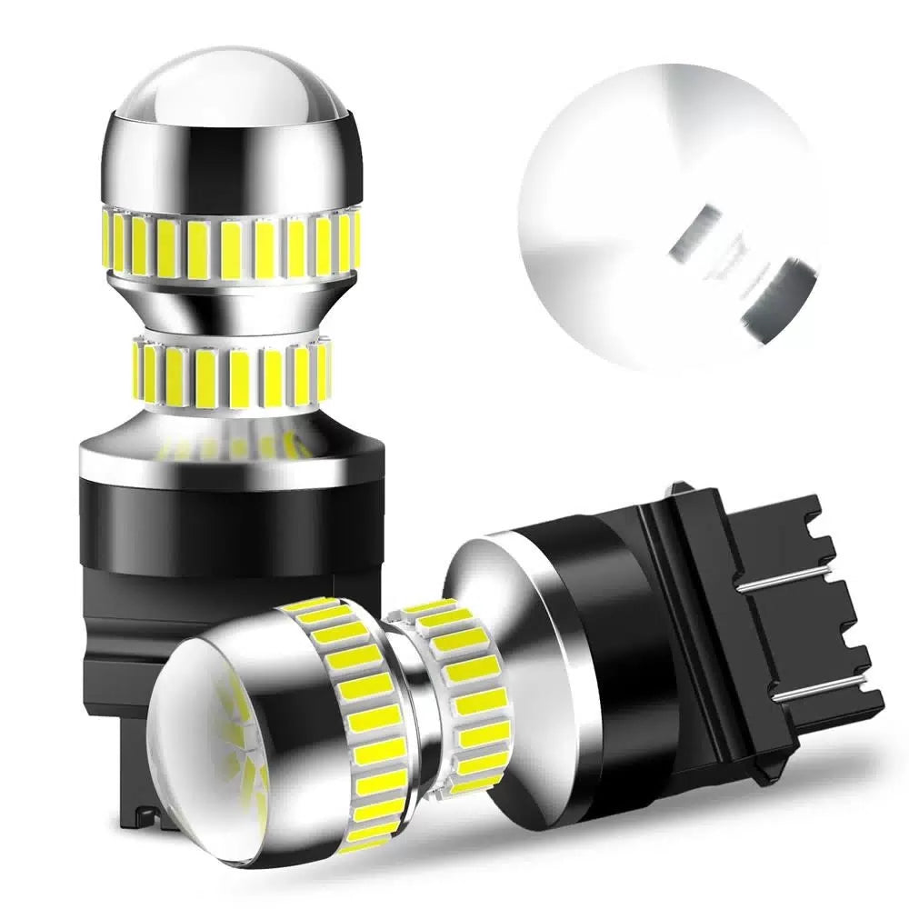 2-10PCS AUXITO 3157 3156 LED Reverse Backup Light Bulbs White Parking DRL Lamp AUXITO [11]