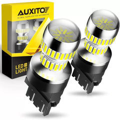 2-10PCS AUXITO 3157 3156 LED Reverse Backup Light Bulbs White Parking DRL Lamp AUXITO [2]