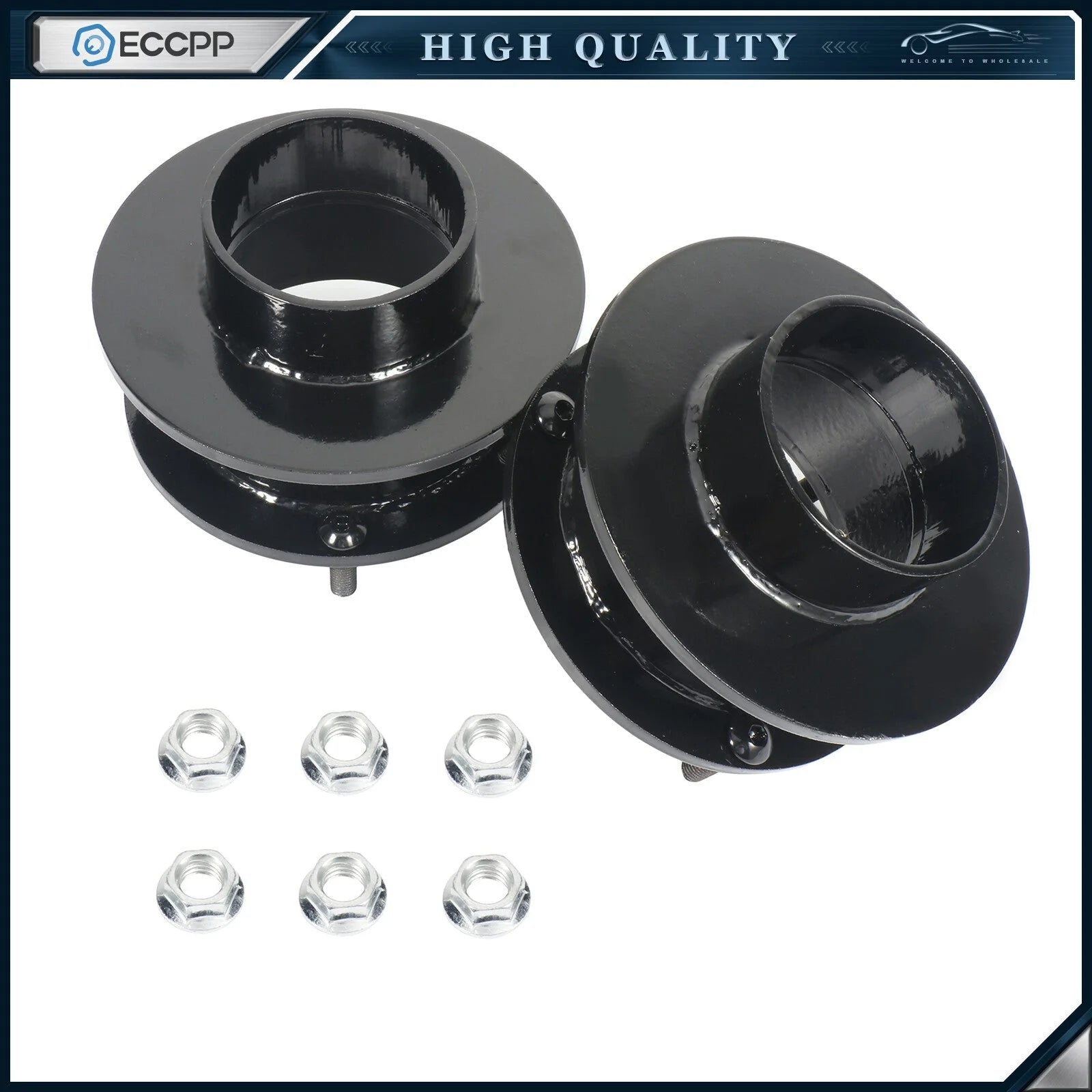 2.5 inch Front Lift Steel Leveling Lift Kit For Dodge Ram 1500 2500 3500 4WD 4x4 KOEEP [1]