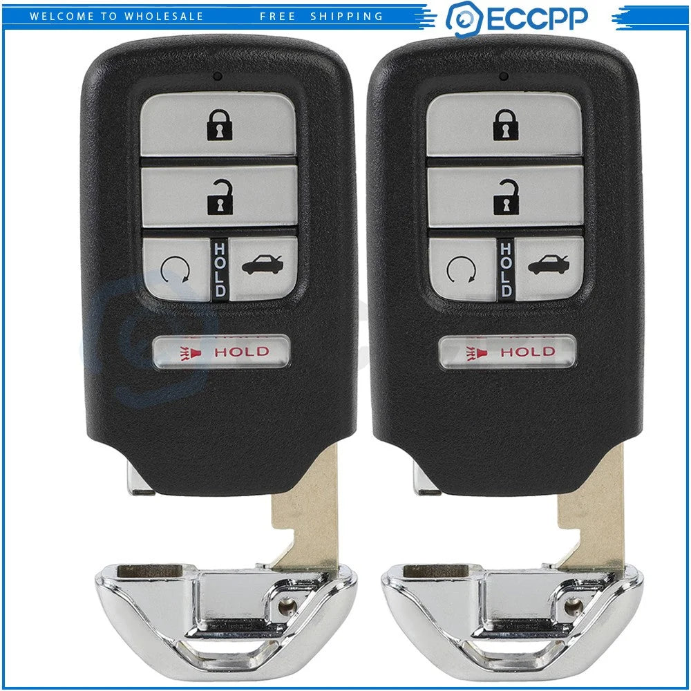 2 For Honda Civic 2016 2017 2018 2019 Remote Keyless Entry System 5 Buttons KOEEP [1]