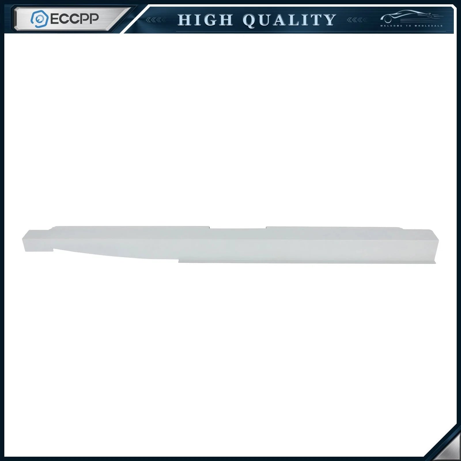 2 Outer Rocker Panels For 2003-2007 2008 Toyota For Corolla Sedan 4-Door KOEEP [4]