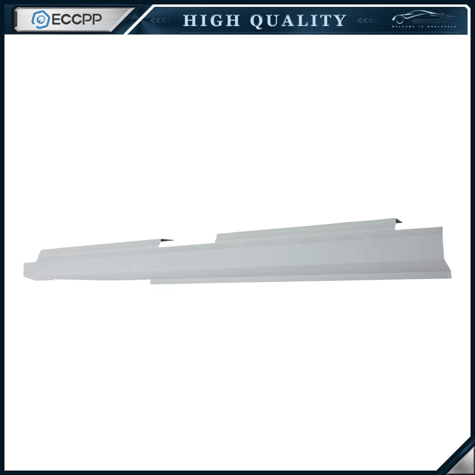 2 Outer Rocker Panels For 2003-2007 2008 Toyota For Corolla Sedan 4-Door KOEEP [6]