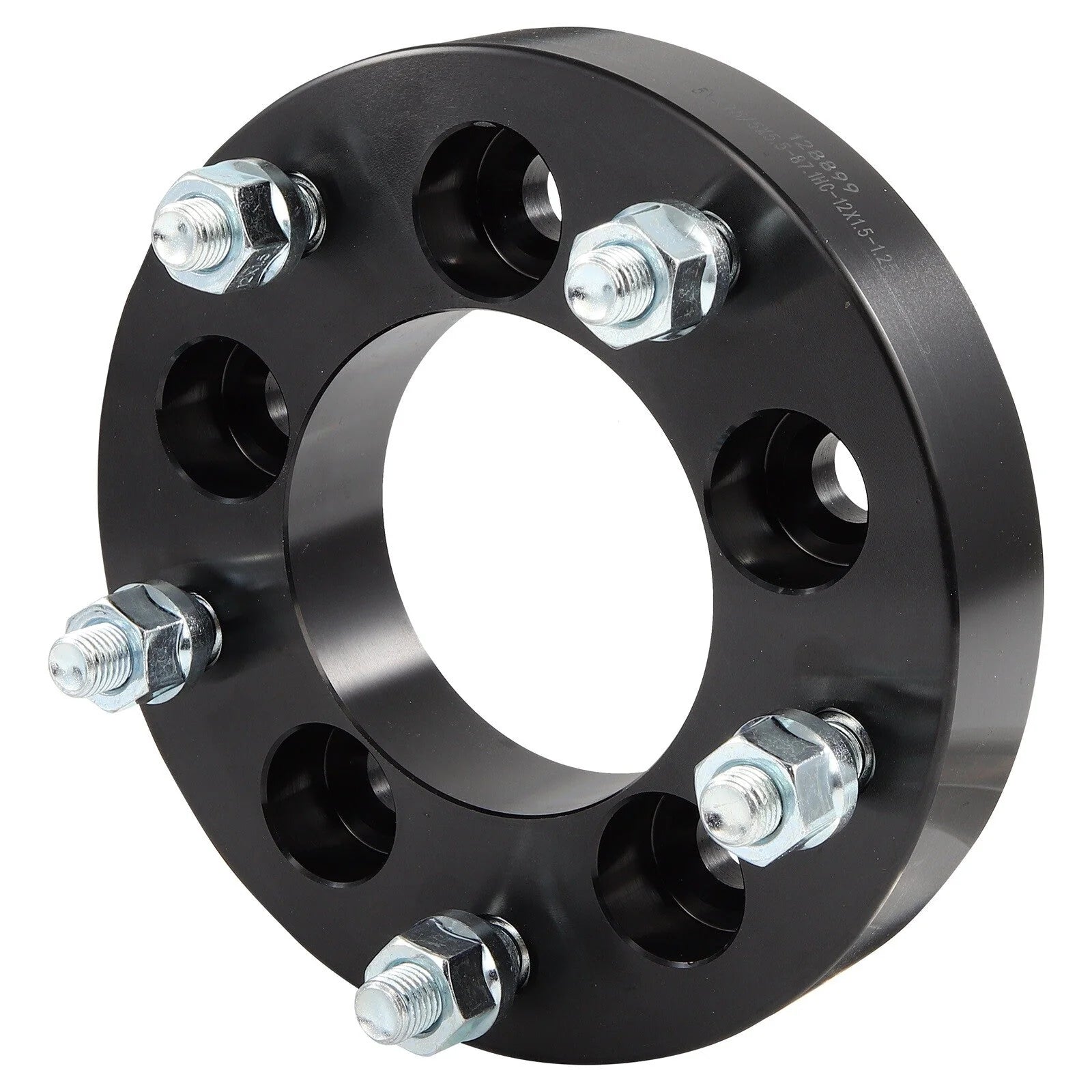 2 Pcs 1.25" 5x4.75 to 5x5.5 Wheel Adapters 12x1.5 For Chevy 5x120.65 to 5x139.7 KOEEP [10]