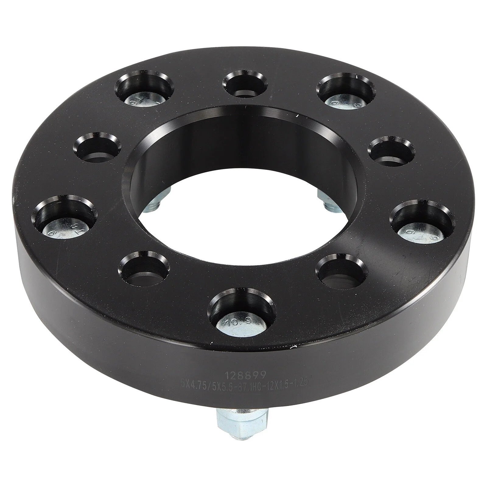2 Pcs 1.25" 5x4.75 to 5x5.5 Wheel Adapters 12x1.5 For Chevy 5x120.65 to 5x139.7 KOEEP [7]